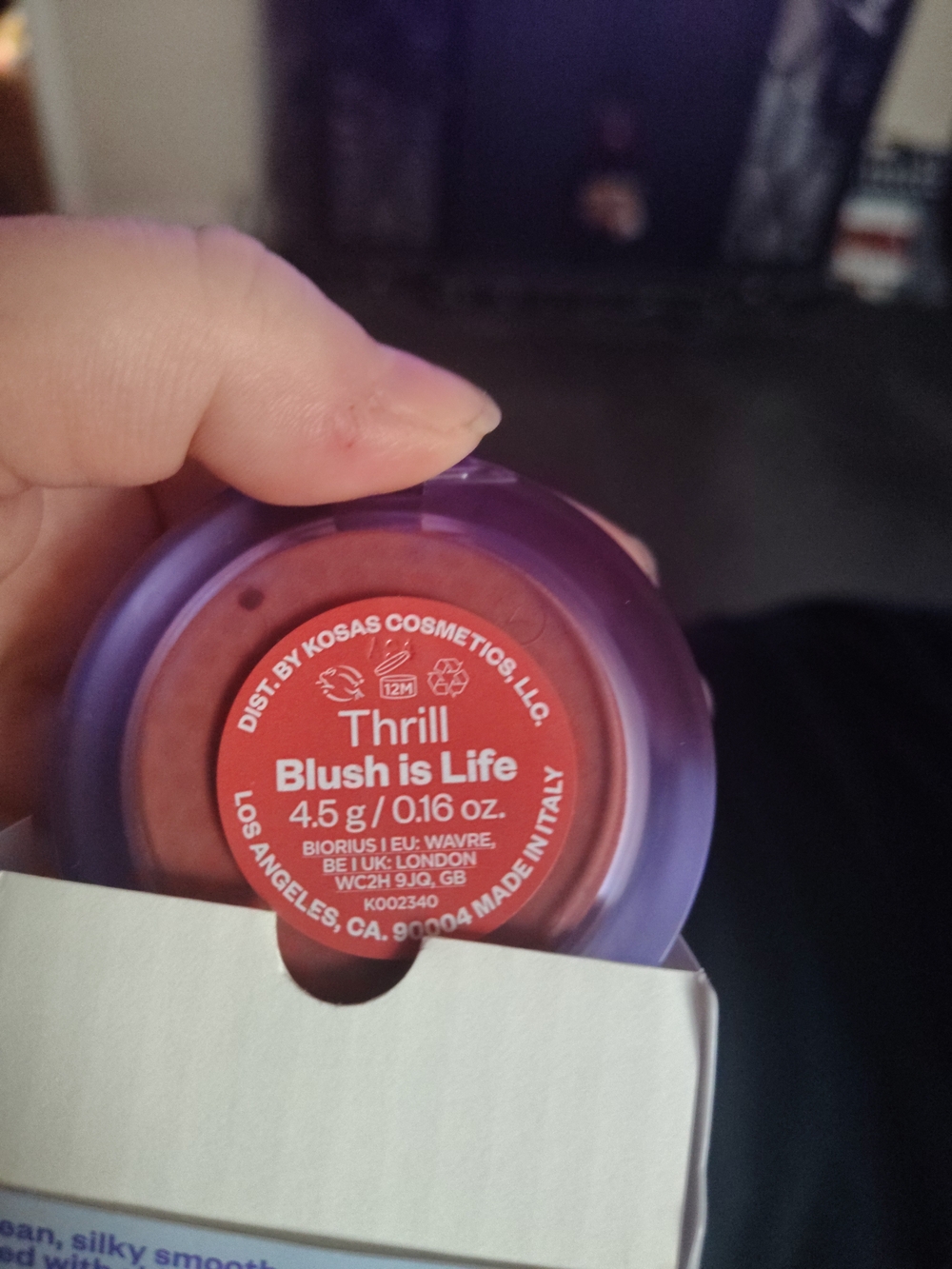 Kosas Blush Is Life Baked Dimensional + Brightening Blush - THRILL - Picture 4 of 6